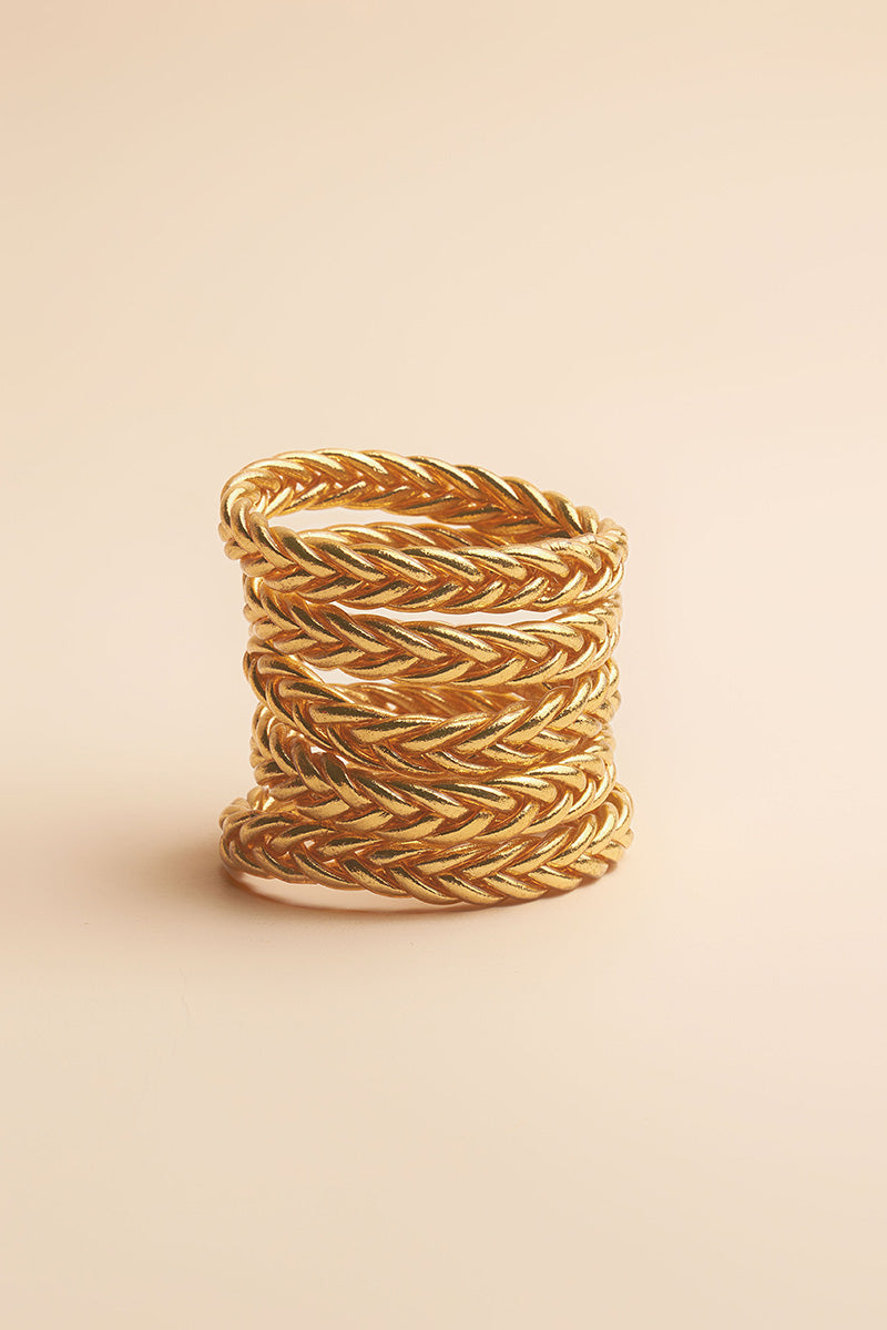 Kumali Braided Light Gold