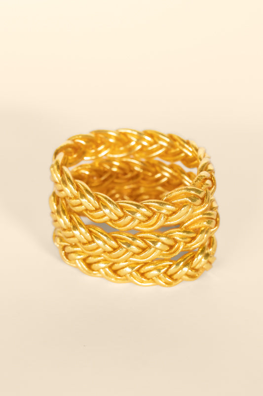 Kumali Double Braided Gold